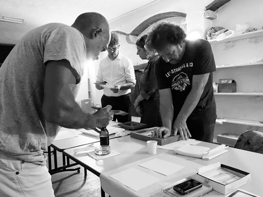 Stage Argyrotype pour le Sept Off de Nice et la Ville de Vence